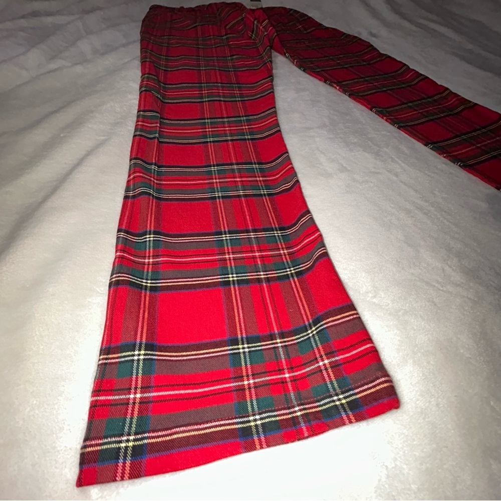 Castaway Men's Red and Green Plaid Pants size 32”x32” NEW - Picture 10 of 14